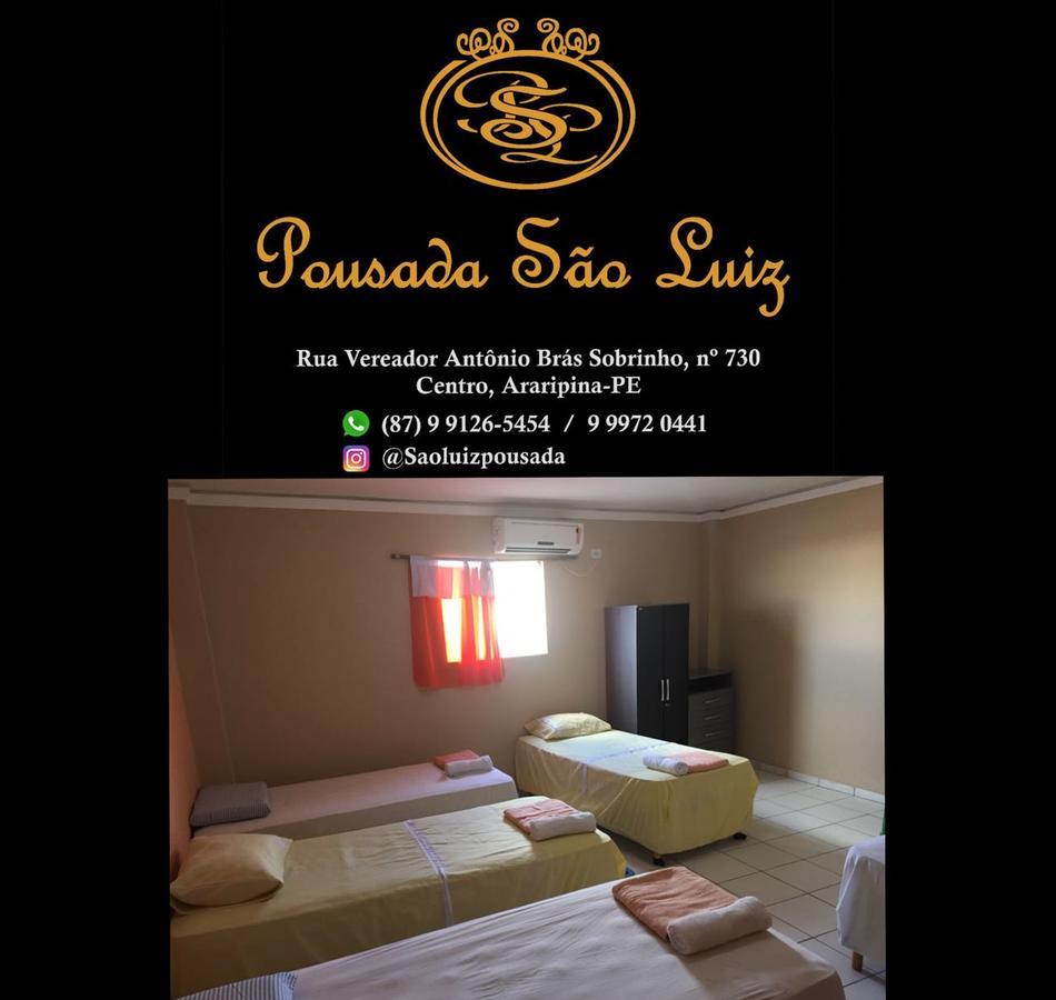 Araripina Pousada Sao Luiz מראה חיצוני תמונה
